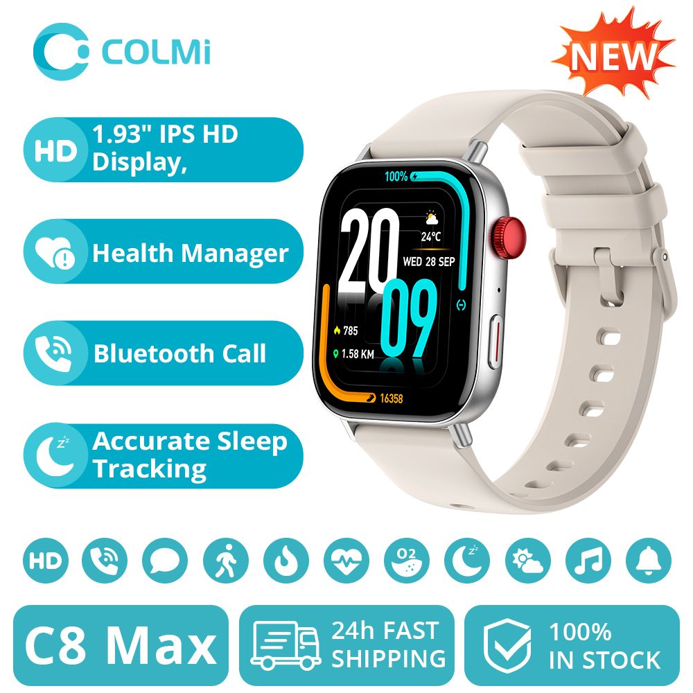 Smartwatch X18 - ساعة ذكية جديدة COLMI C8 Max