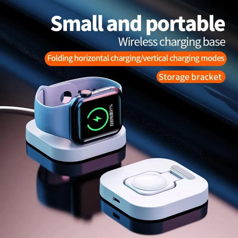 قاعدة شحن سريعة محمولة قاعدة ش - مراجعة Wireless Charger Watch وسعره