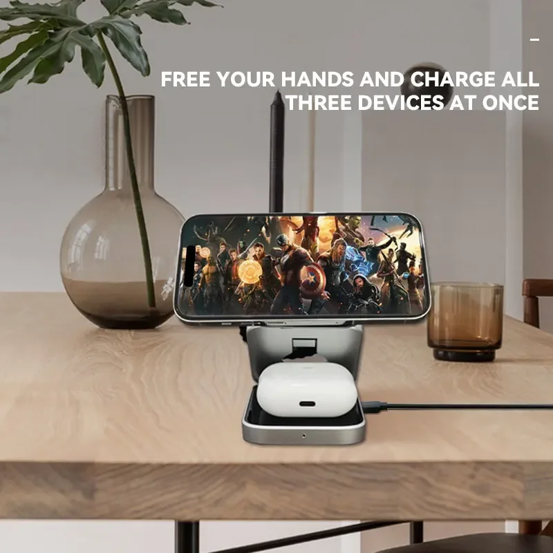 حامل شاحن لاسلكي مغناطيسي 30 و - مراجعة Wireless Charger Watch وسعره